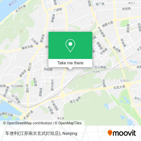车便利(江苏南京玄武灯炫店) map
