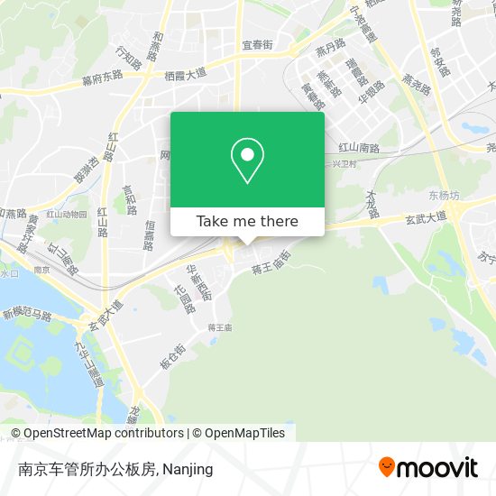 南京车管所办公板房 map