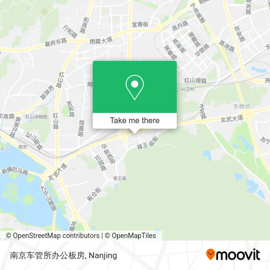 南京车管所办公板房 map