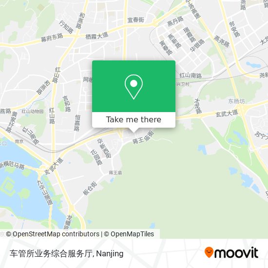 车管所业务综合服务厅 map