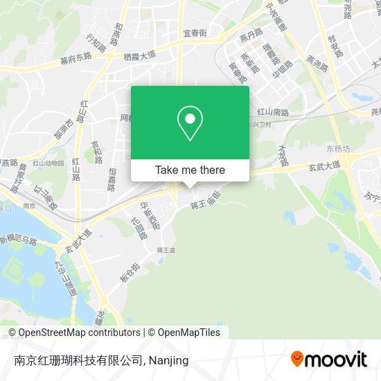 南京红珊瑚科技有限公司 map