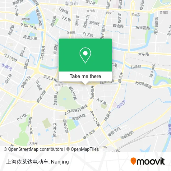 上海依莱达电动车 map