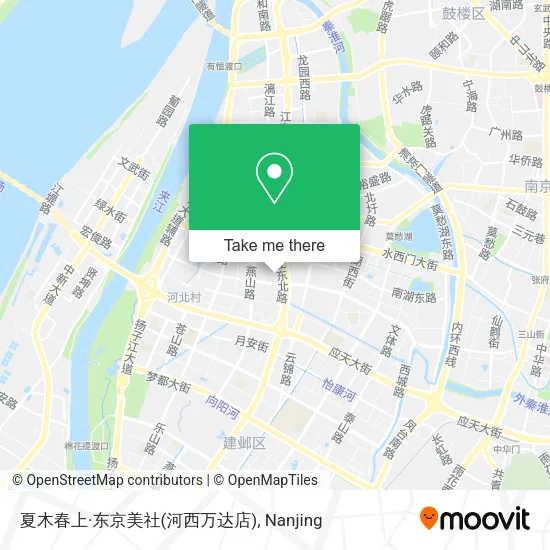 夏木春上·东京美社(河西万达店) map
