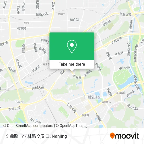 文鼎路与学林路交叉口 map