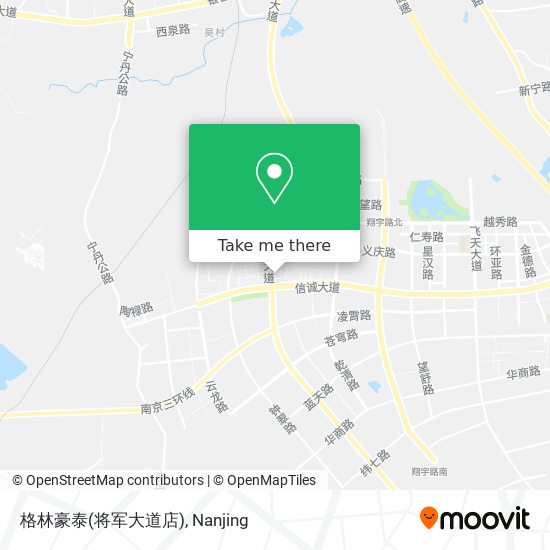 格林豪泰(将军大道店) map
