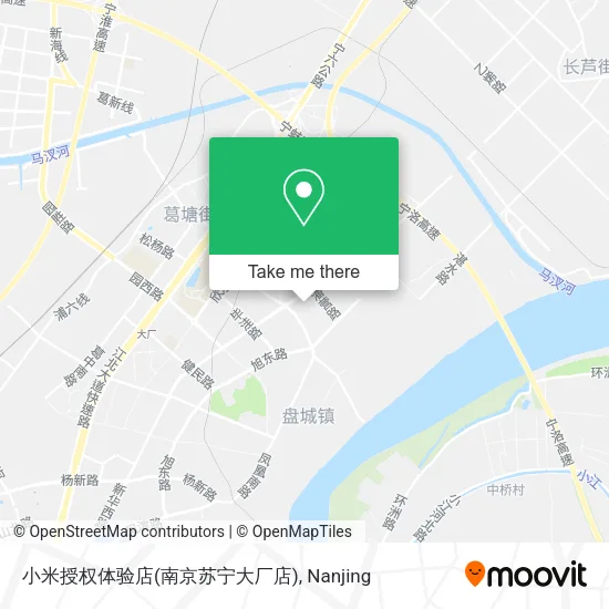 小米授权体验店(南京苏宁大厂店) map