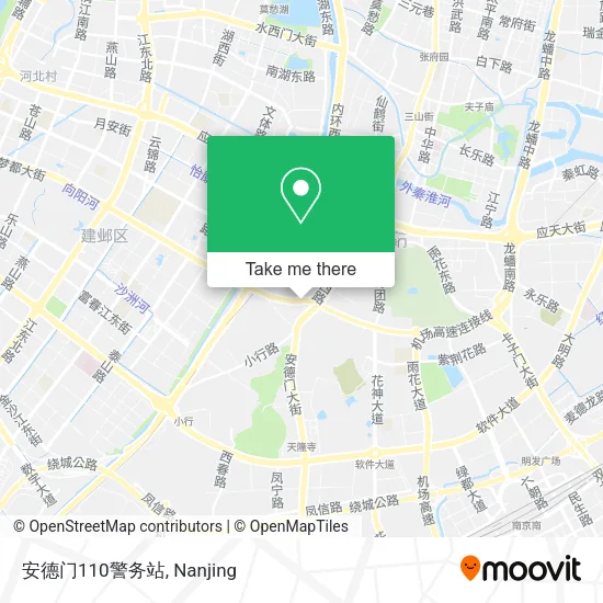 安德门110警务站 map