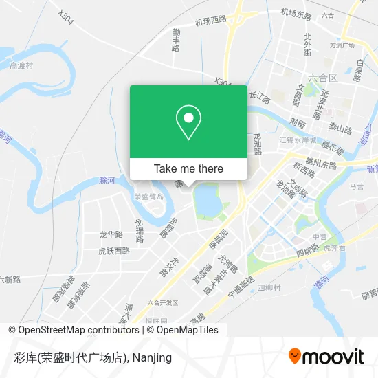 彩库(荣盛时代广场店) map