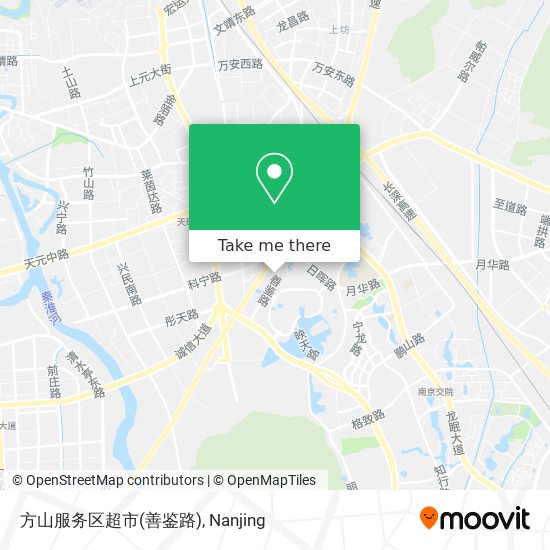 方山服务区超市(善鉴路) map