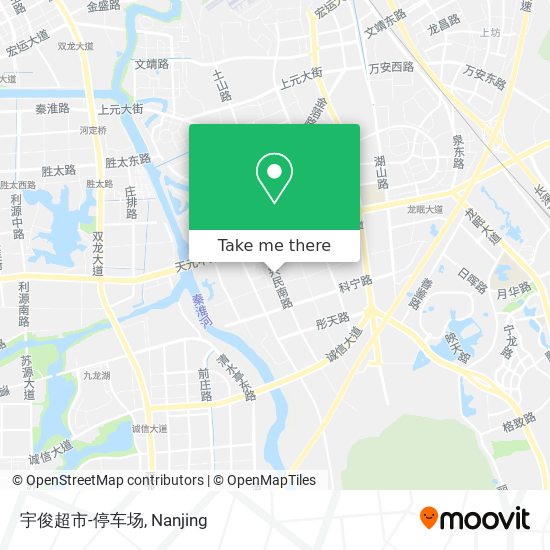 宇俊超市-停车场 map