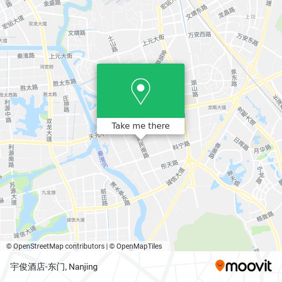 宇俊酒店-东门 map