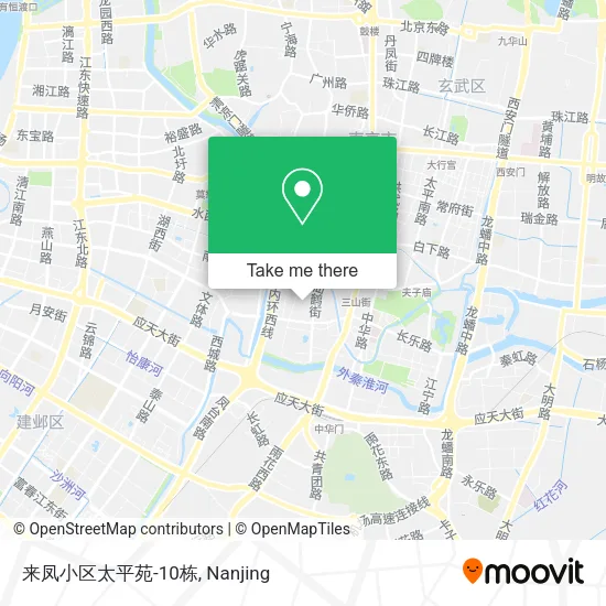来凤小区太平苑-10栋 map