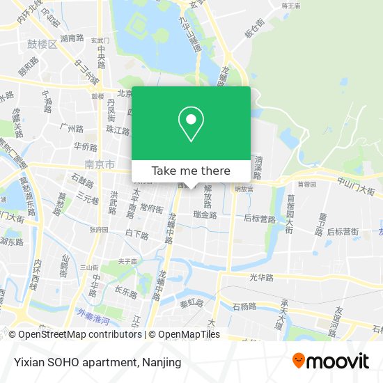 Yixian SOHO apartment map