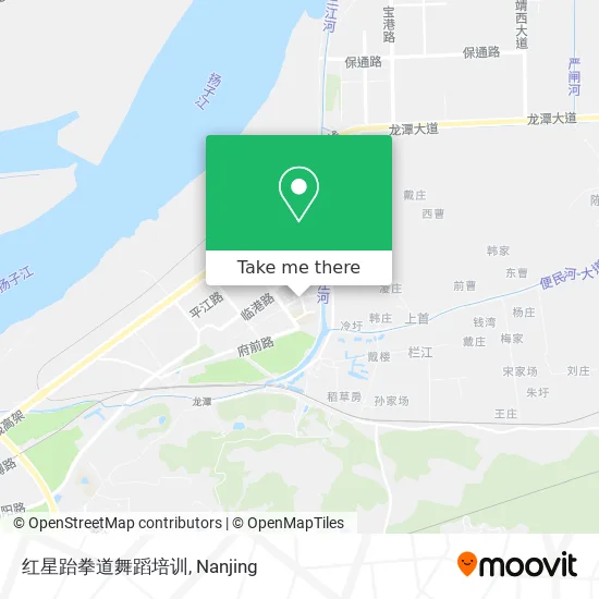 红星跆拳道舞蹈培训 map