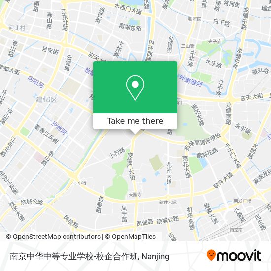 南京中华中等专业学校-校企合作班 map