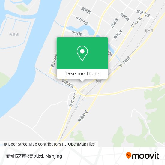 新铜花苑-清风园 map