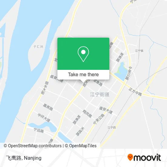 飞鹰路 map