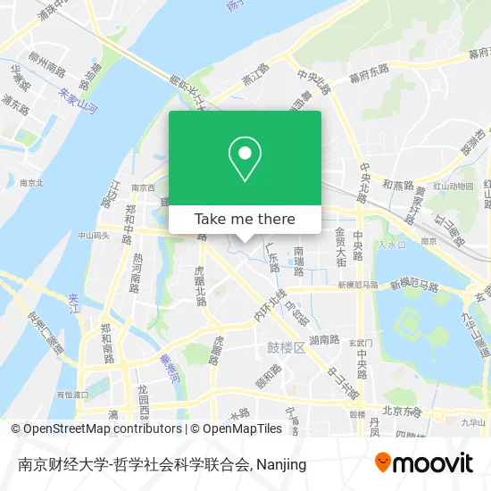 南京财经大学-哲学社会科学联合会 map