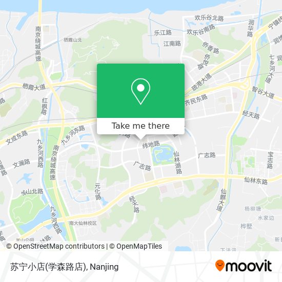 苏宁小店(学森路店) map