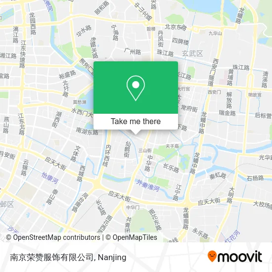 南京荣赞服饰有限公司 map