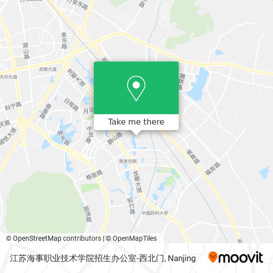 江苏海事职业技术学院招生办公室-西北门 map