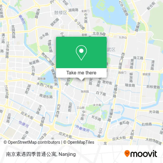 南京素遇四季普通公寓 map