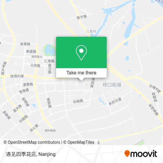 遇见四季花店 map