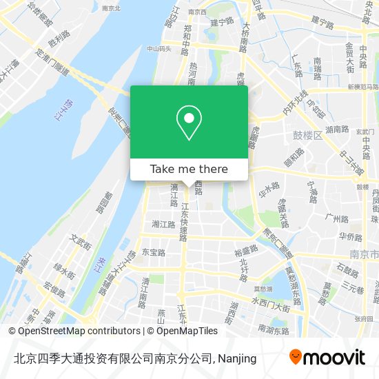 北京四季大通投资有限公司南京分公司 map