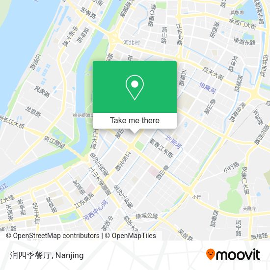 润四季餐厅 map