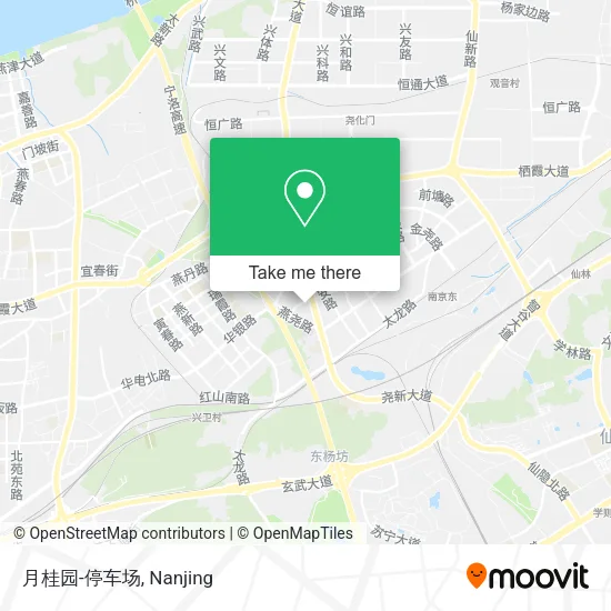 月桂园-停车场 map