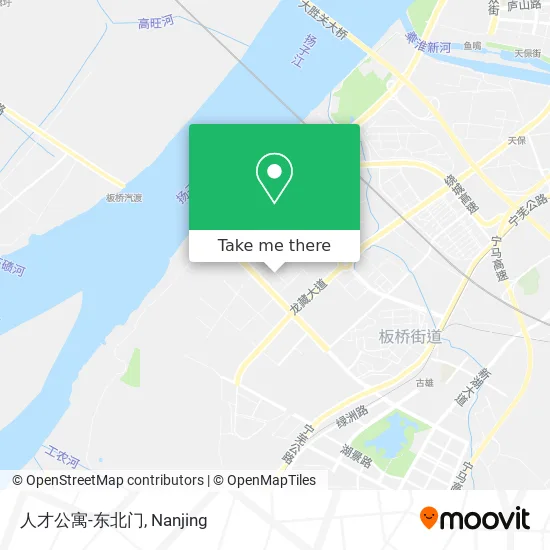 人才公寓-东北门 map