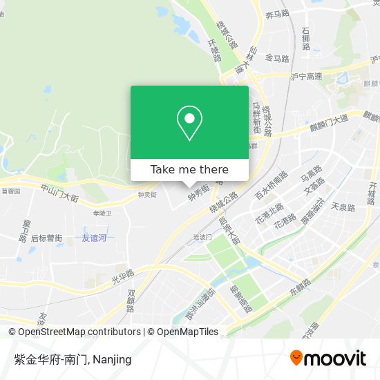 紫金华府-南门 map