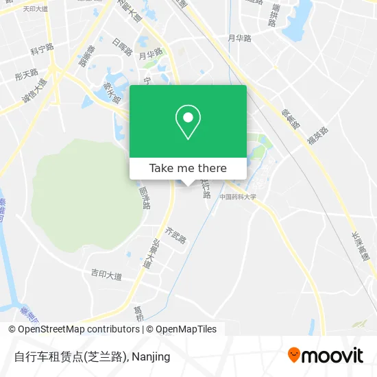 自行车租赁点(芝兰路) map