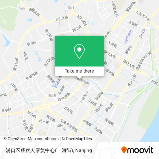 浦口区残疾人康复中心(上河街) map