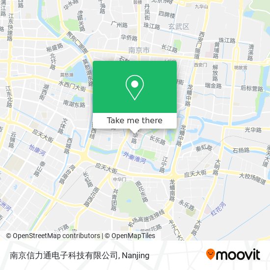 南京信力通电子科技有限公司 map