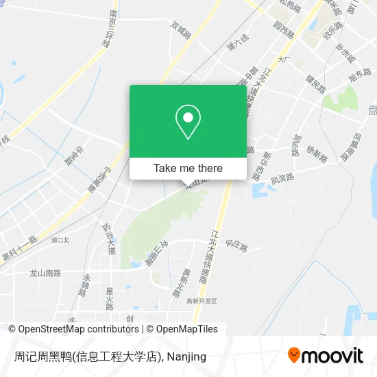 周记周黑鸭(信息工程大学店) map