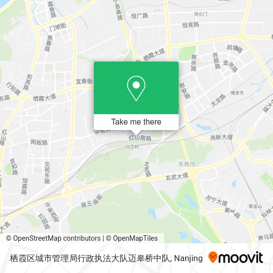 栖霞区城市管理局行政执法大队迈皋桥中队 map