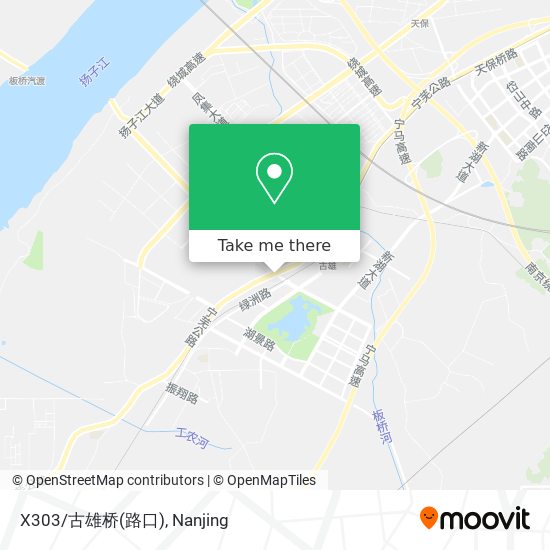 X303/古雄桥(路口) map