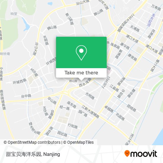 甜宝贝海洋乐园 map