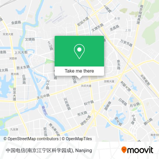 中国电信(南京江宁区科学园成) map