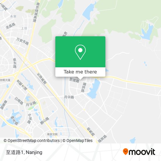 至道路1 map