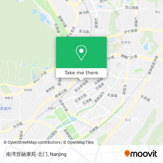 南湾营融康苑-北门 map