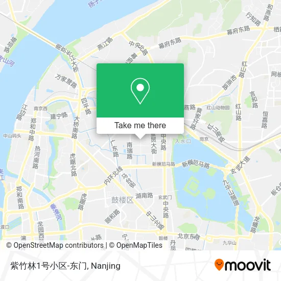紫竹林1号小区-东门 map