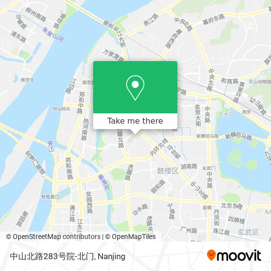 中山北路283号院-北门 map