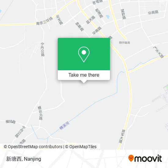 新塘西 map