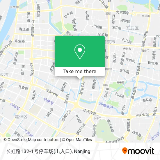 长虹路132-1号停车场(出入口) map