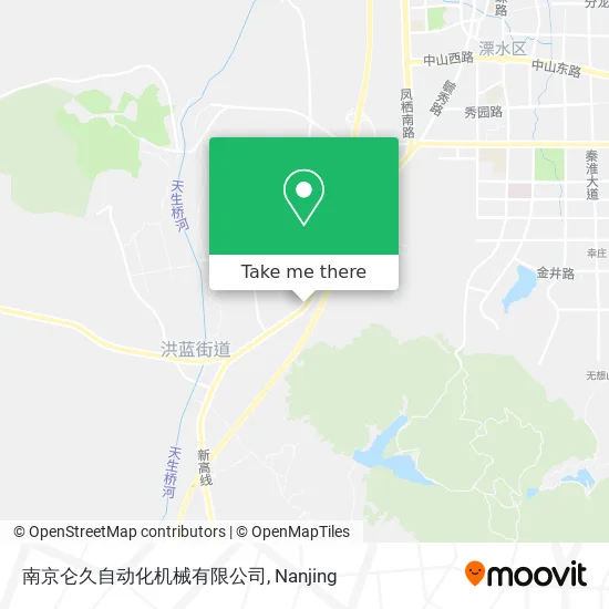 南京仑久自动化机械有限公司 map