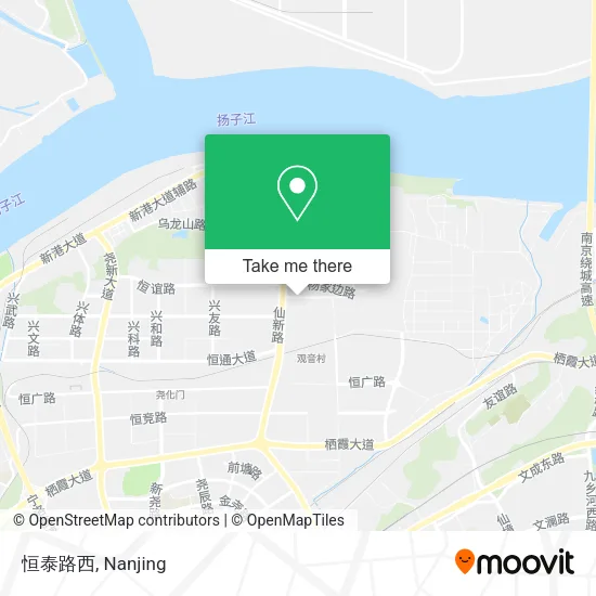 恒泰路西 map