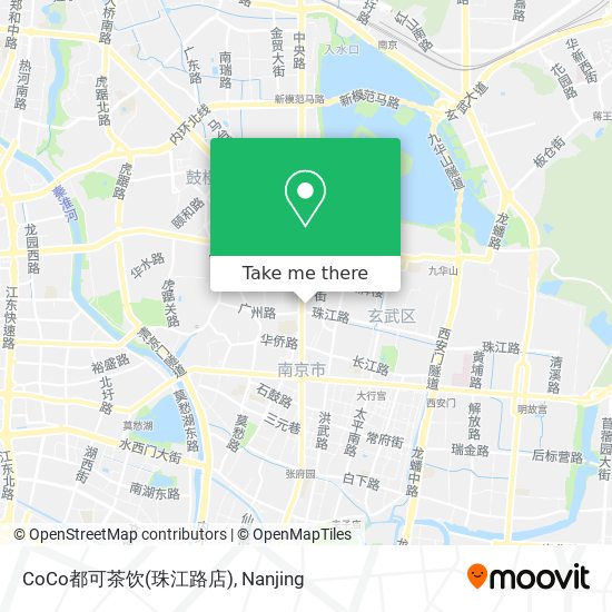 CoCo都可茶饮(珠江路店) map