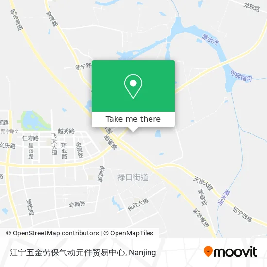 江宁五金劳保气动元件贸易中心 map